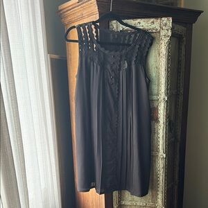 Elegant Black Sleeveless Dress